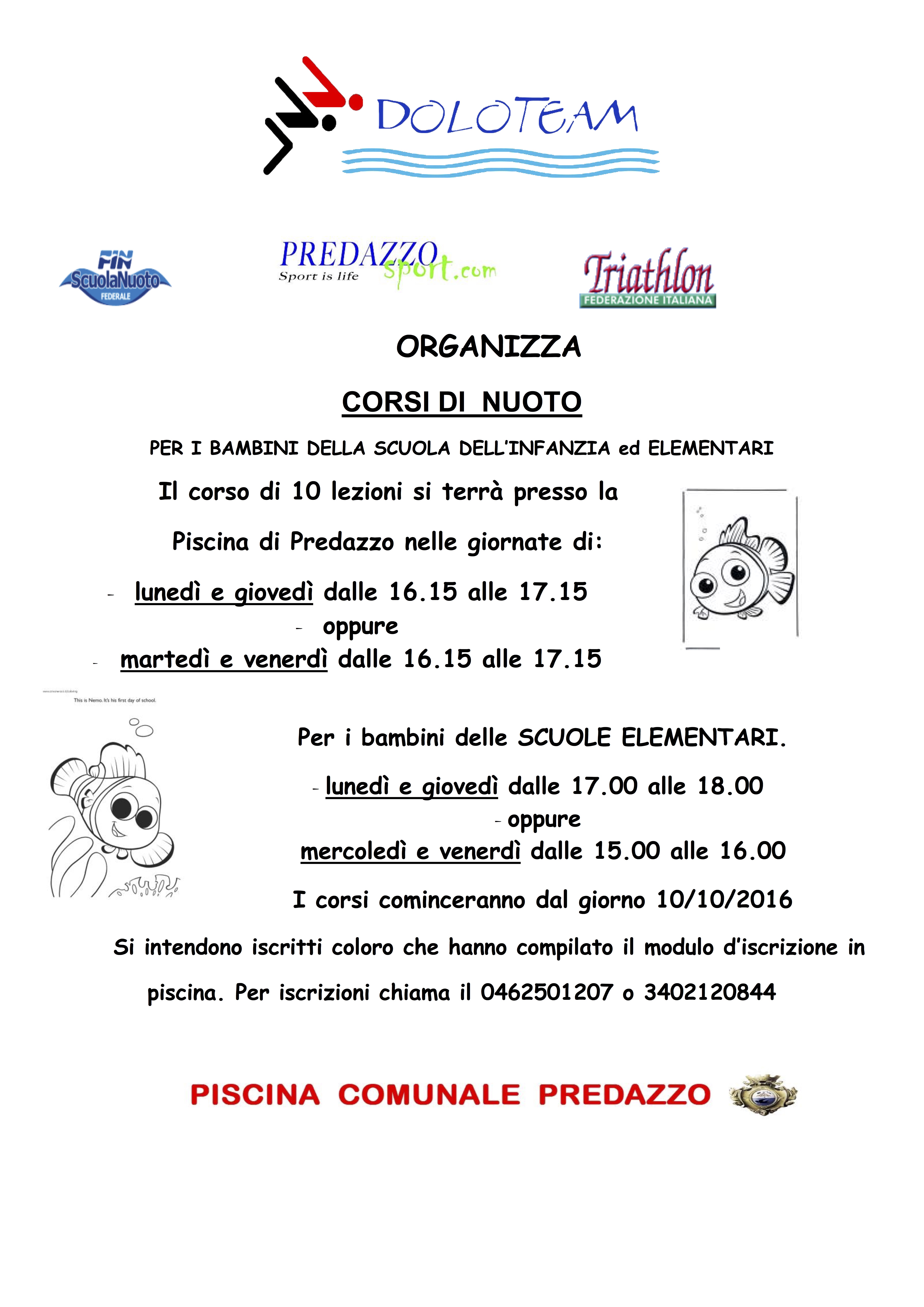 003 CORSO ASILO e Elementari OTTOBRE 2016